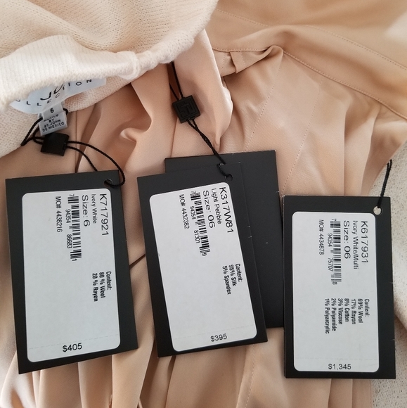 St John Ivory 3pc Suit Size 6 - Picture 7 of 8